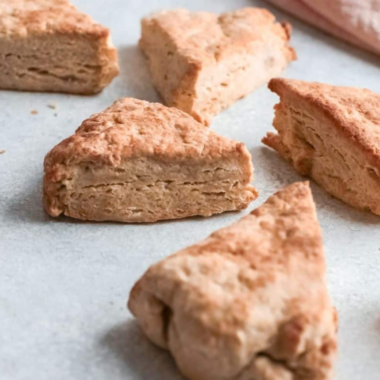Air Fryer Apple Pie Scones