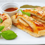 Air Fryer Chicken Parmesan Calzone