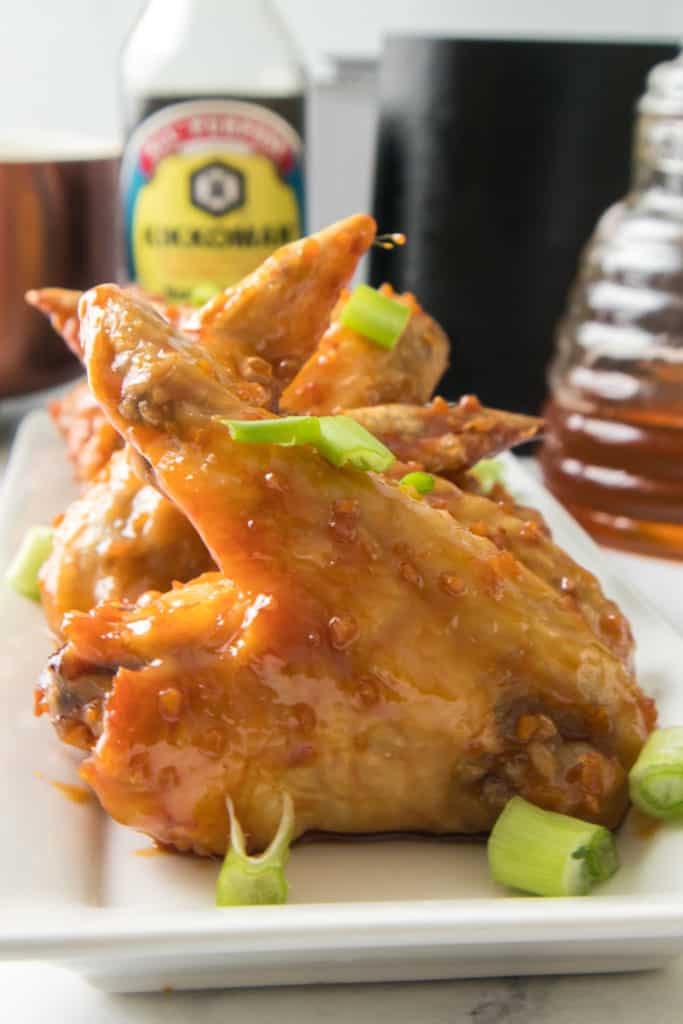 Air Fryer Honey BBQ Chicken Wings