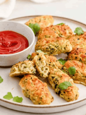 Air Fryer Zucchini Tots