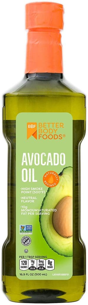 Avocado oil in air fryer
