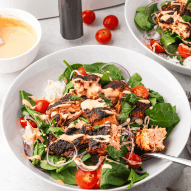 Easy Air Fryer BBQ Salmon