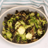 Easy Air Fryer Crispy Shaved Brussels Sprouts