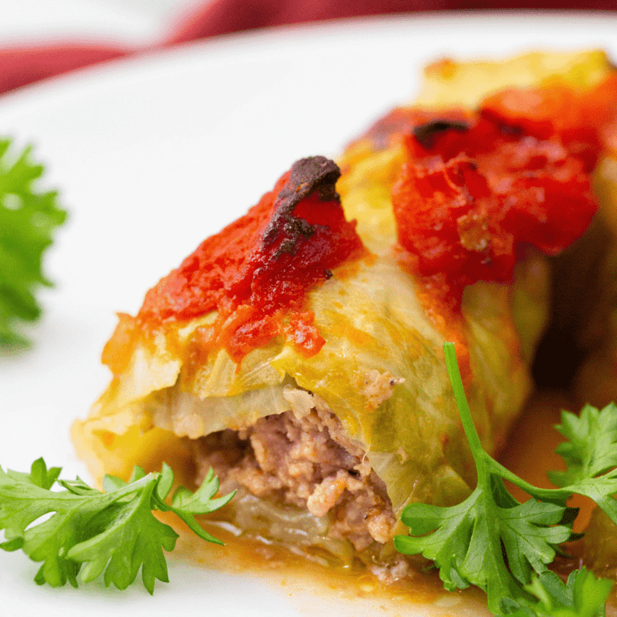 Easy Air Fryer Stuffed Cabbage Rolls