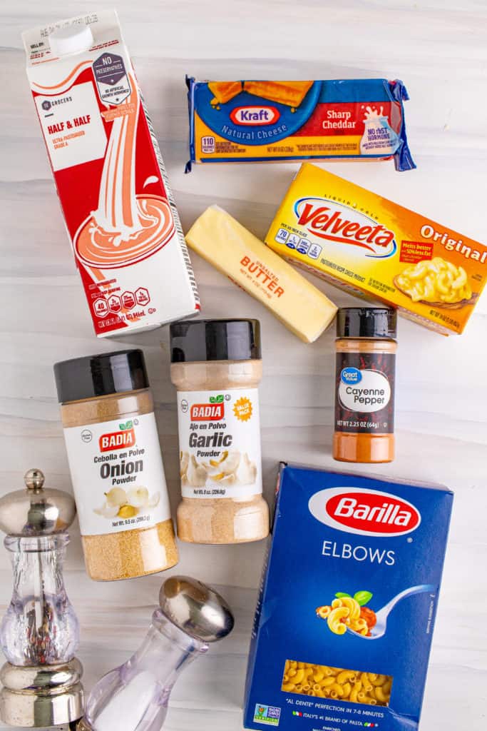Ingredients Needed For Air Fryer Cracker Barrel Macaroni And Cheese Recipe