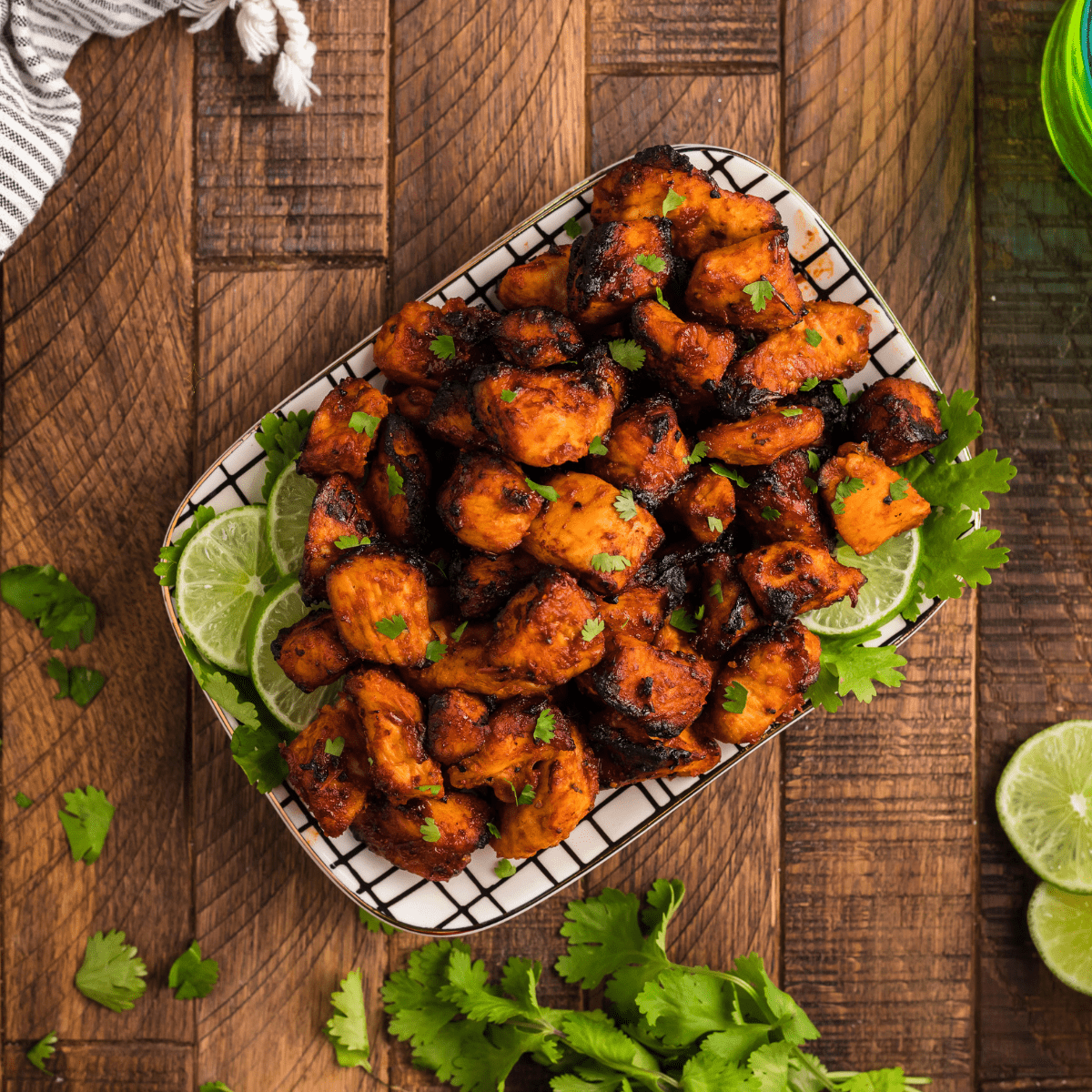 Air Fryer BBQ Chicken Bites