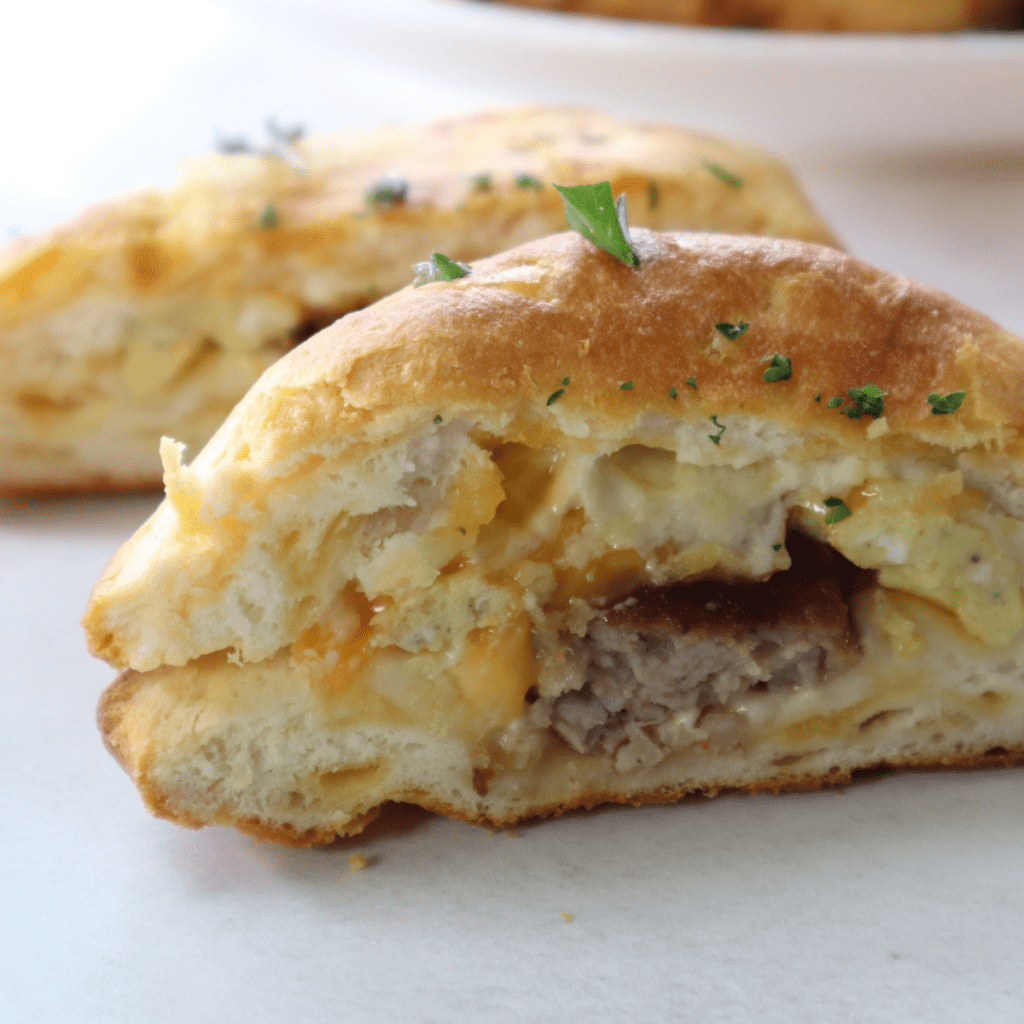 Close Up Breakfast Bombs