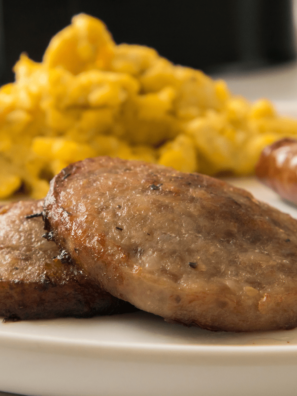 Air Fryer Frozen Sausage Patties
