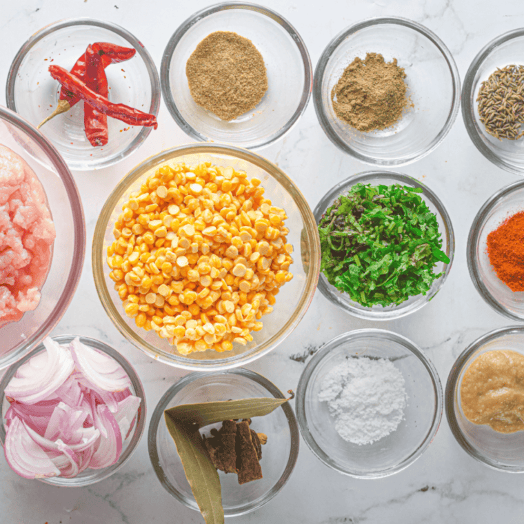 Ingredients Needed For Air Fryer Shami Kebab