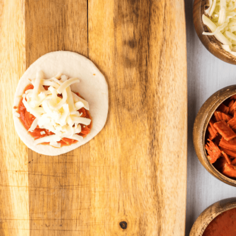 Air Fryer Stuffed Pizza Bites