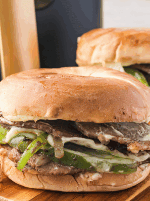 Easy Ribeye Steak Sandwich with Grilled Onions