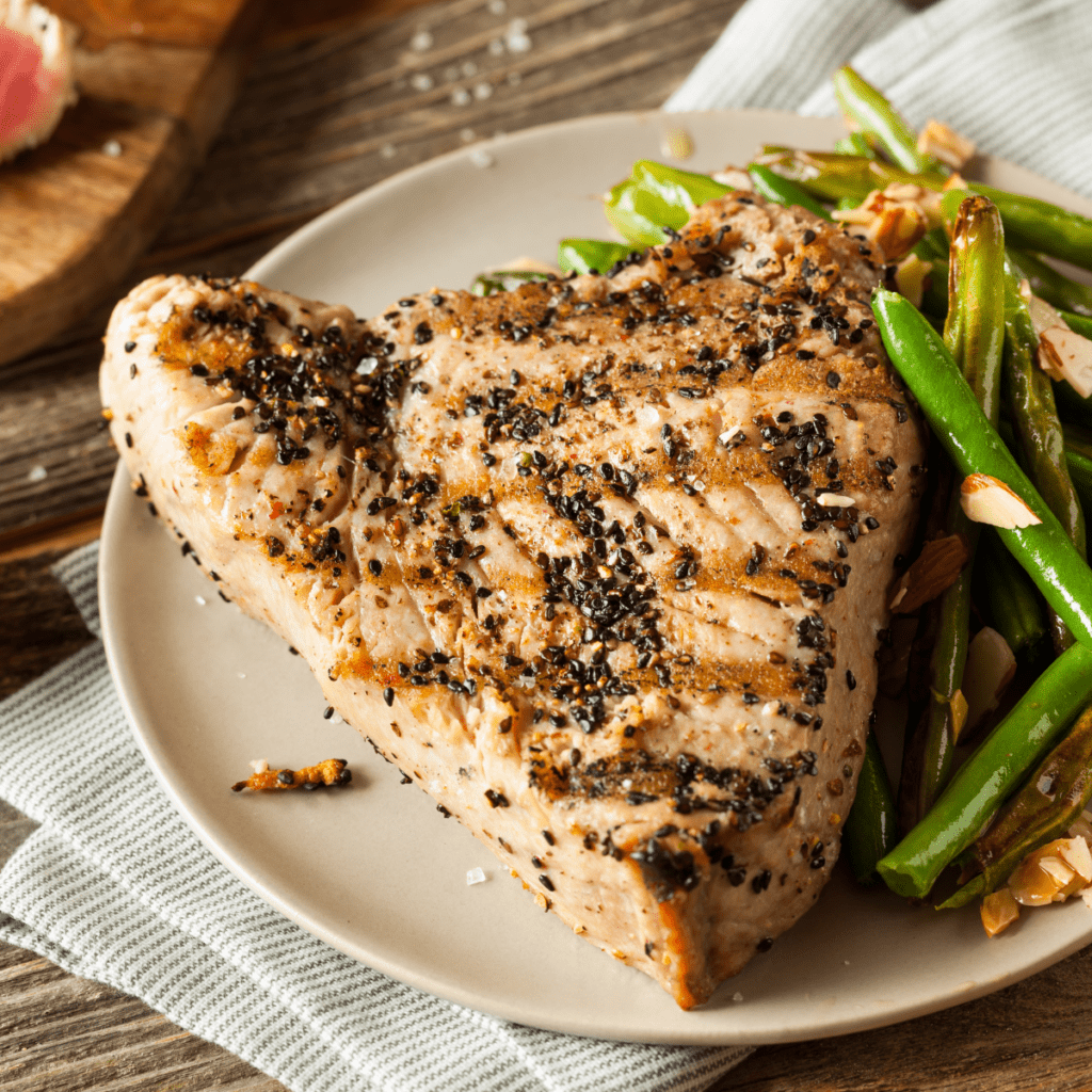 Frozen Tuna Steaks Air Fryer