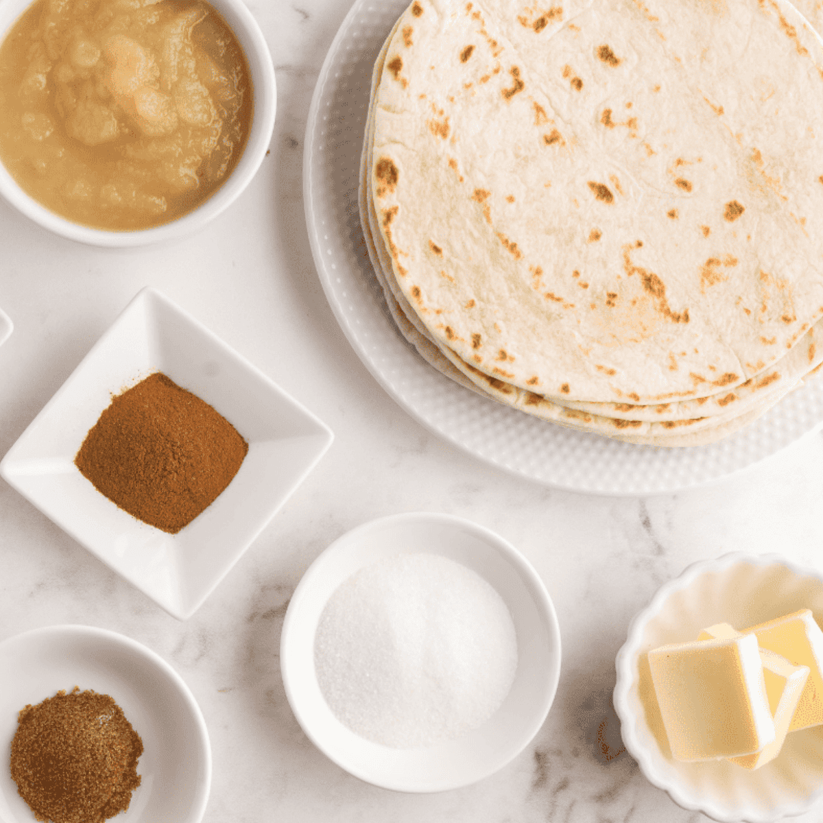 Ingredients needed for Taco Bell Crispitos on kichen table.