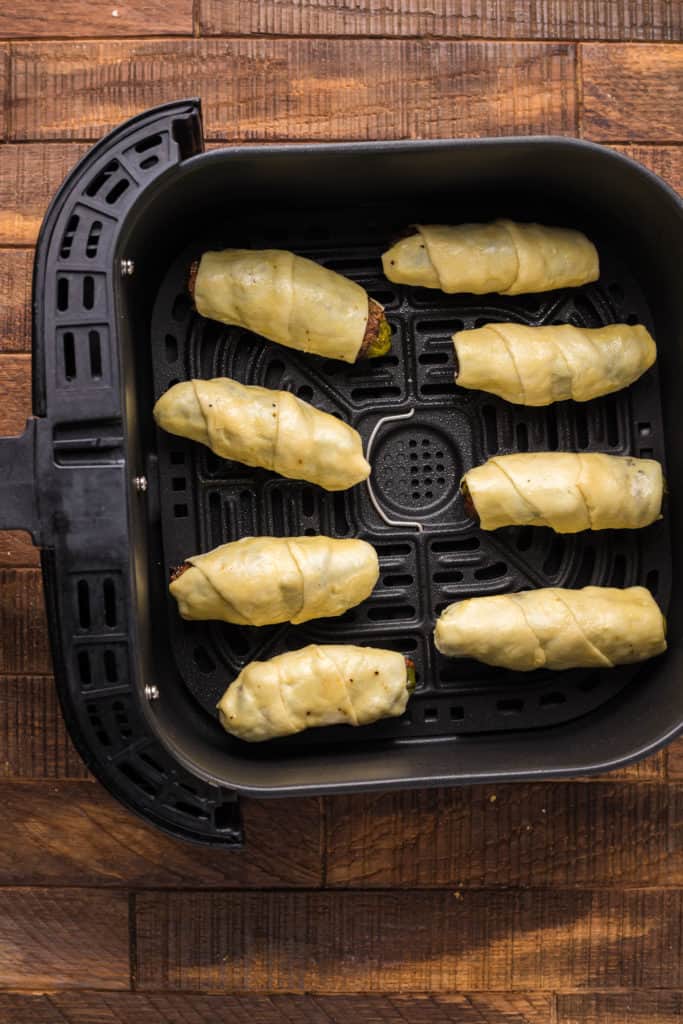 Air Fryer Pickles In A Blanket