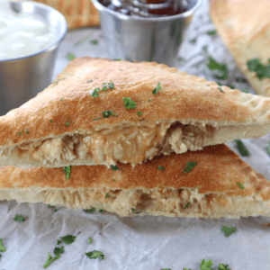 Air Fryer Barbecue Chicken Crescents