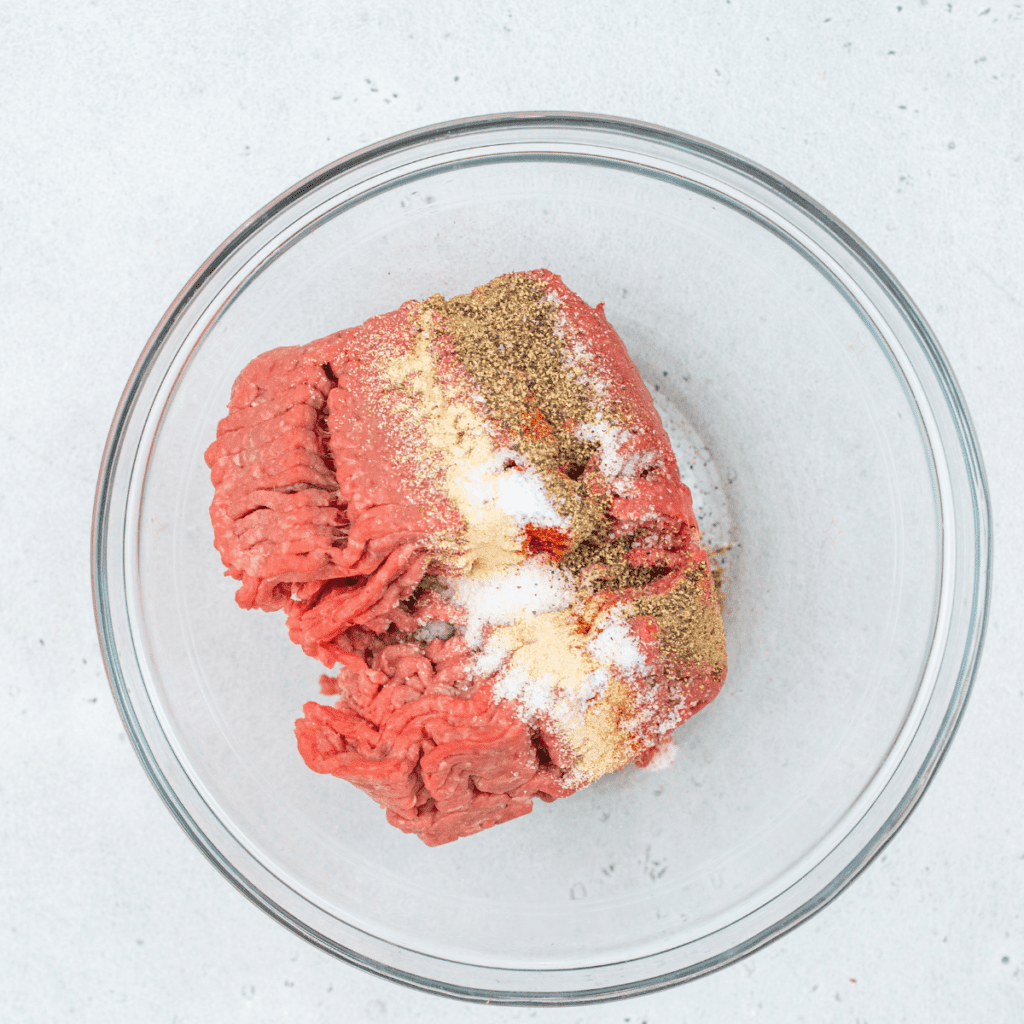 How To Make An Air-Fried Bison Burger