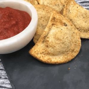 Air Fryer Breaded Pierogies -- Are you looking for a quick, healthy, delicious family meal that doesn't require hours of slaving away in the kitchen? Look no further than air fryer breaded perogies!