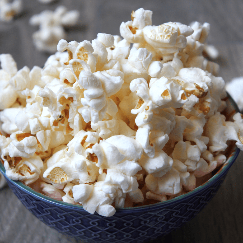 Ingredients For Air Fryer Caramel Popcorn
