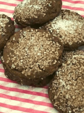 Air Fryer Chocolate Sugar Cookies