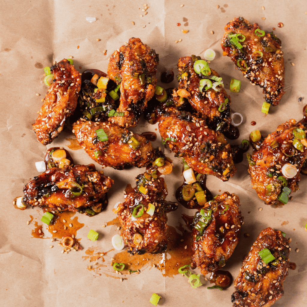 Air Fryer Korean BBQ Chicken Wings