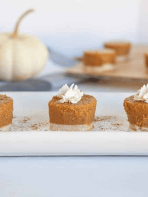 Air Fryer Mini Pumpkin Pies