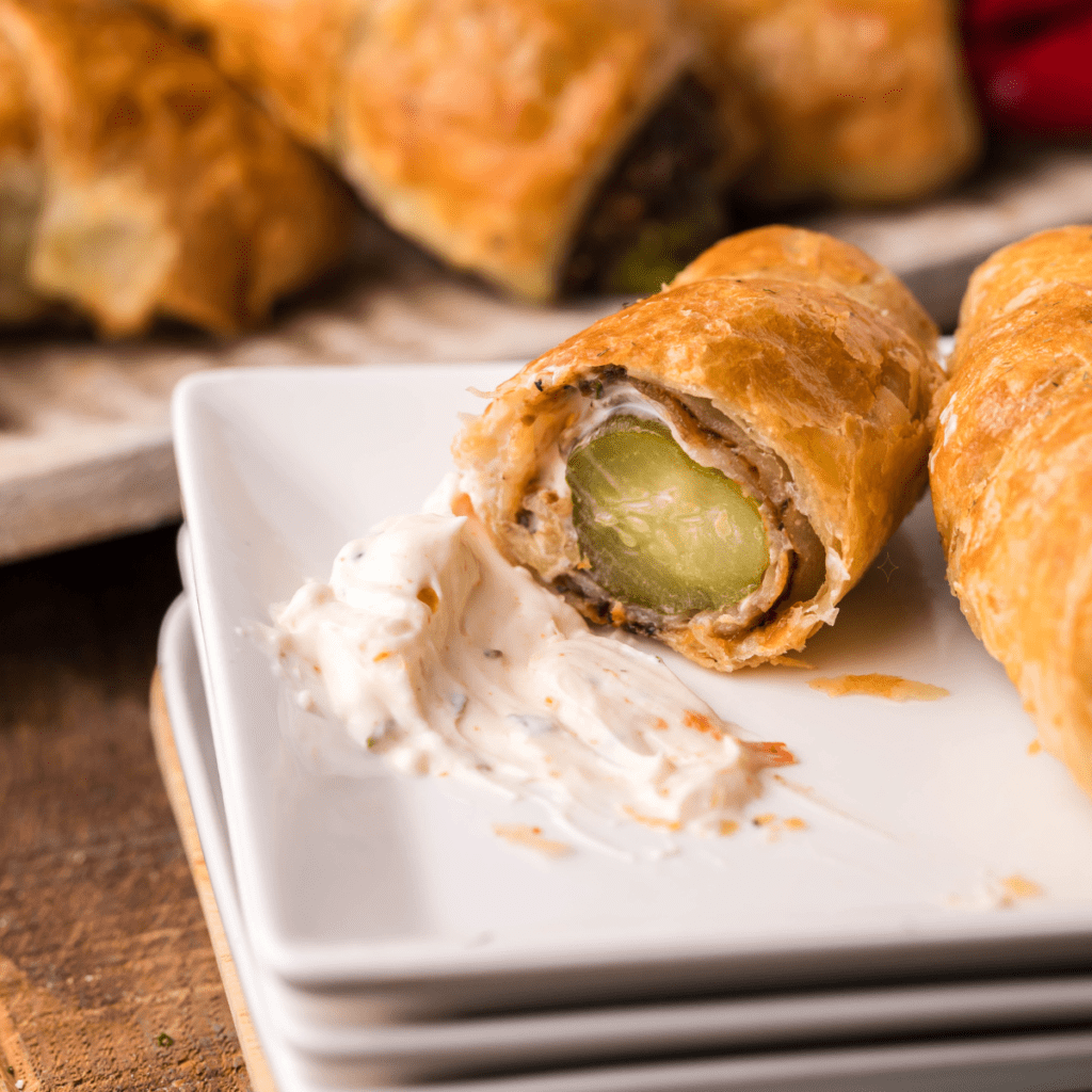 Air Fryer Pickles In A Blanket