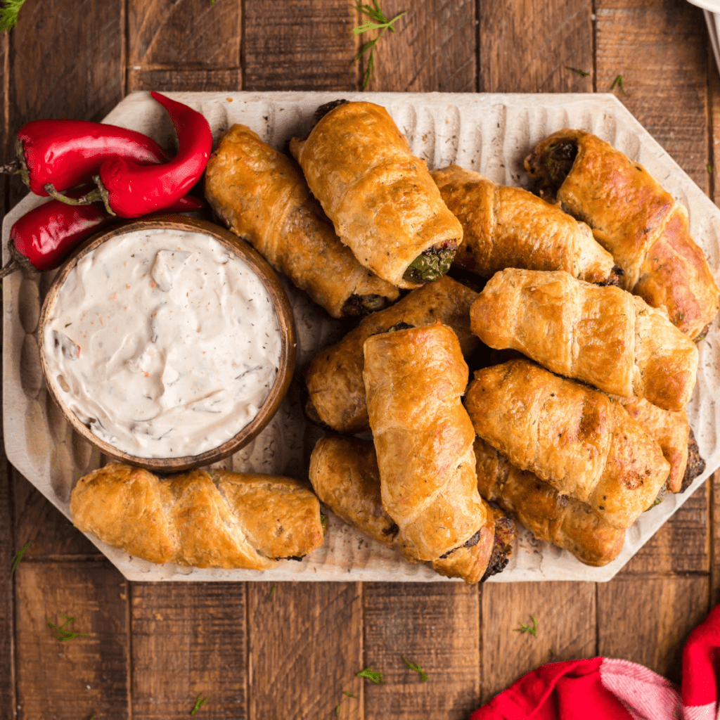 Air Fryer Pickles In A Blanket
