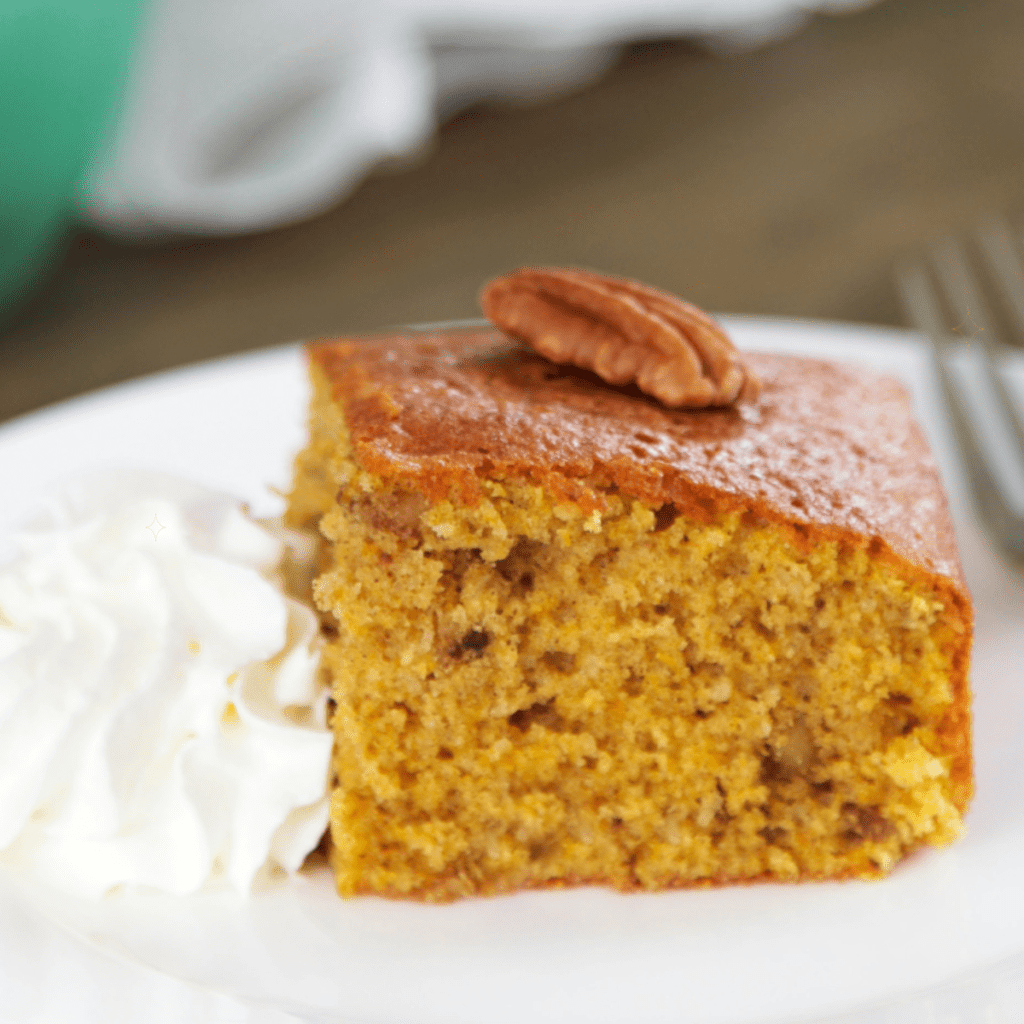 Air Fryer Pumpkin Cake