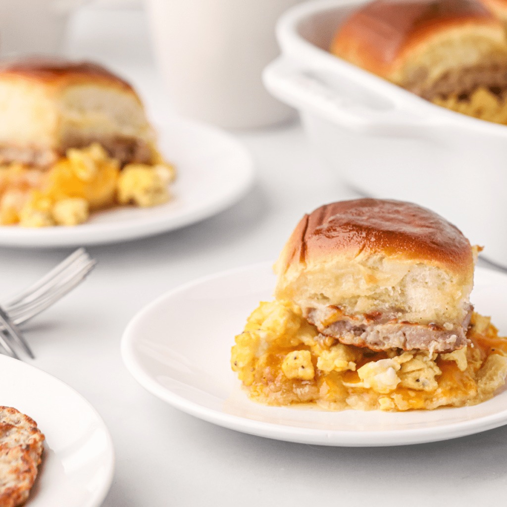 Air Fryer Breakfast Slider