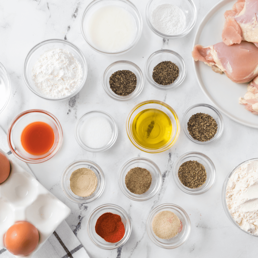Ingredients Needed For Air Fryer Southern Fried Chicken