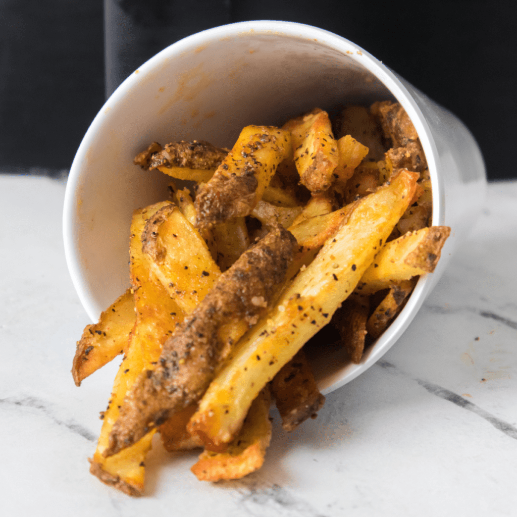 Homemade steak fries