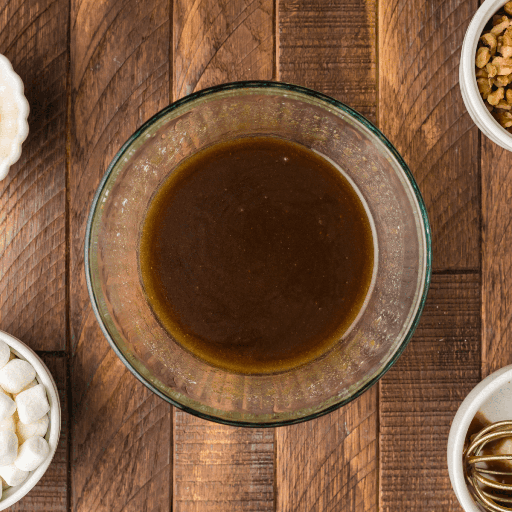 Sauce for the sweet potato nachos.