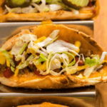 Air Fryer Taco Burgers