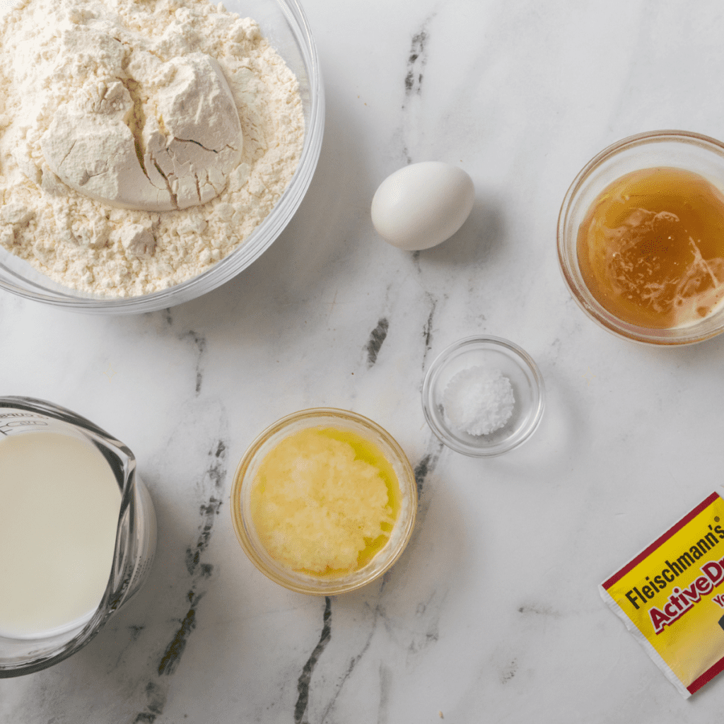 Air Fryer Texas Roadhouse Rolls ingredients