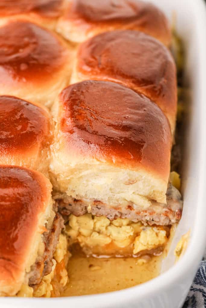 Air Fryer Breakfast Slider