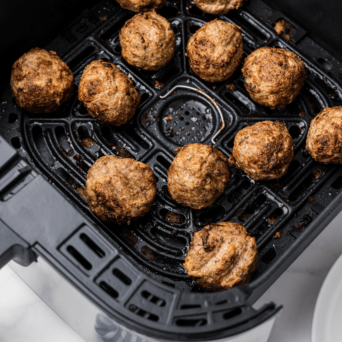 Air Fryer Lamb Meatballs