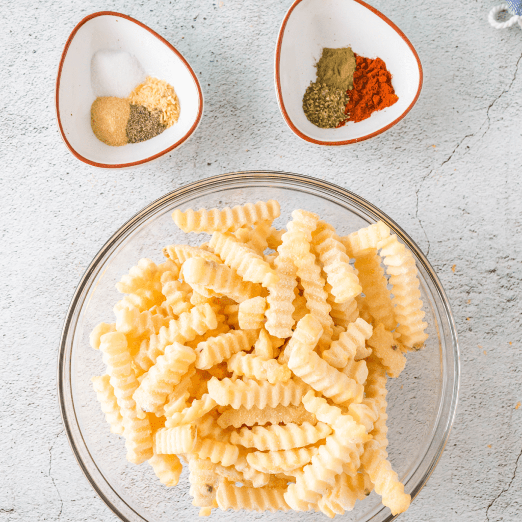 Ingredient Needed For Cooking Nathan's Frozen French Fries In Air Fryer