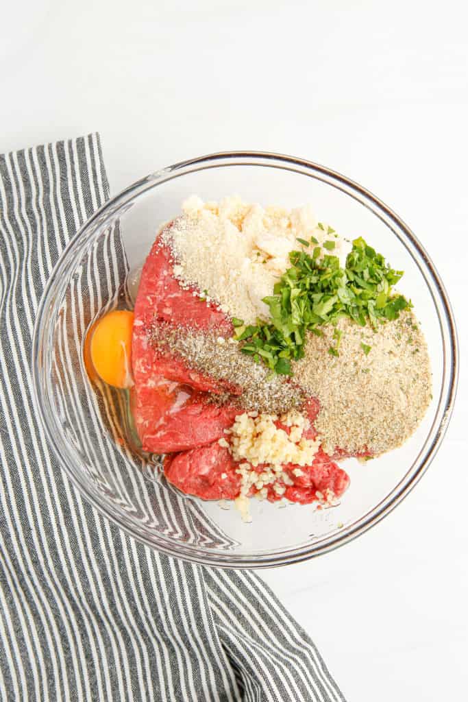 Air Fryer Bison Meatballs