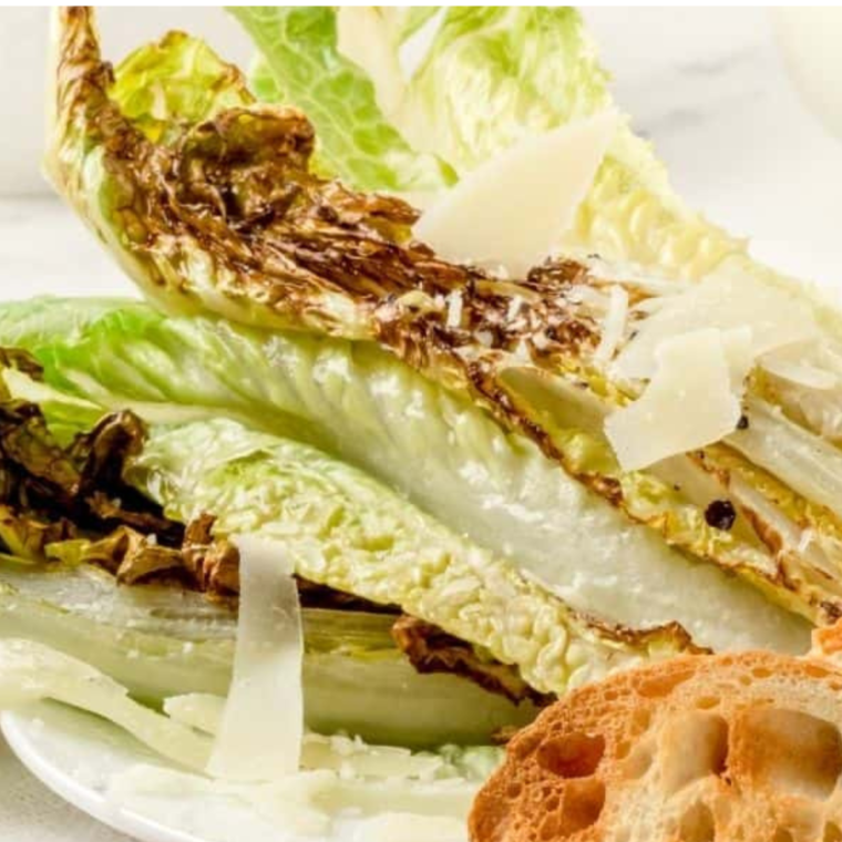 air fryer grilled caesar salad (8)