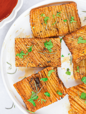 Air Fryer Accordion Potatoes