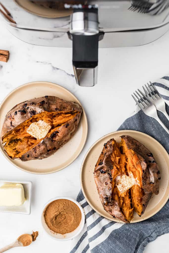 Air Fryer Steakhouse Sweet Potato