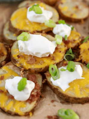 Air Fryer Cheesy Potato Recipe