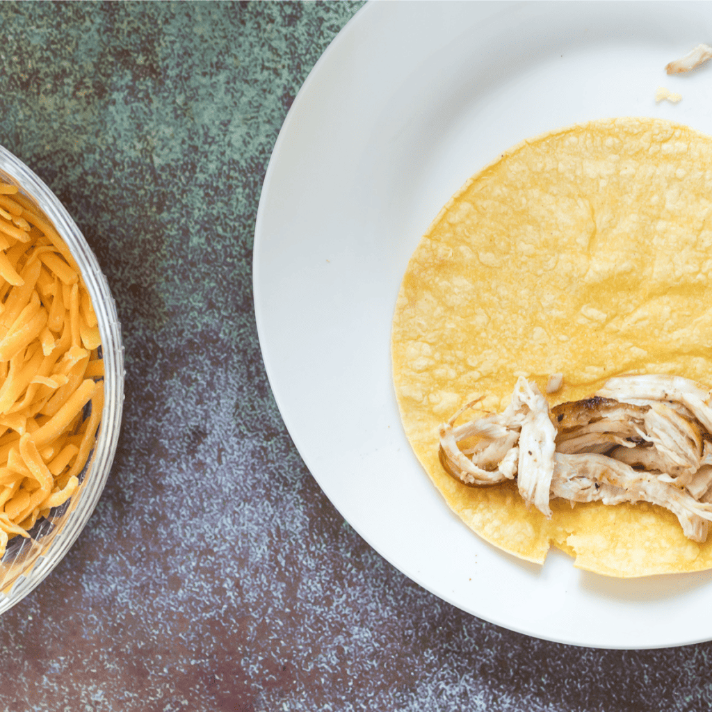 Air Fryer Chicken Taquitos