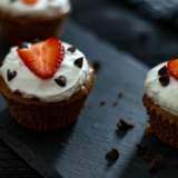 Air Fryer Chocolate Cheesecake Cupcakes