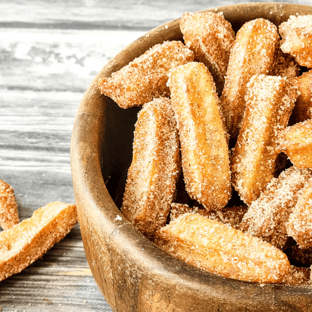 Air-Fryer-Copycat-Disneyland-Churro-Bites