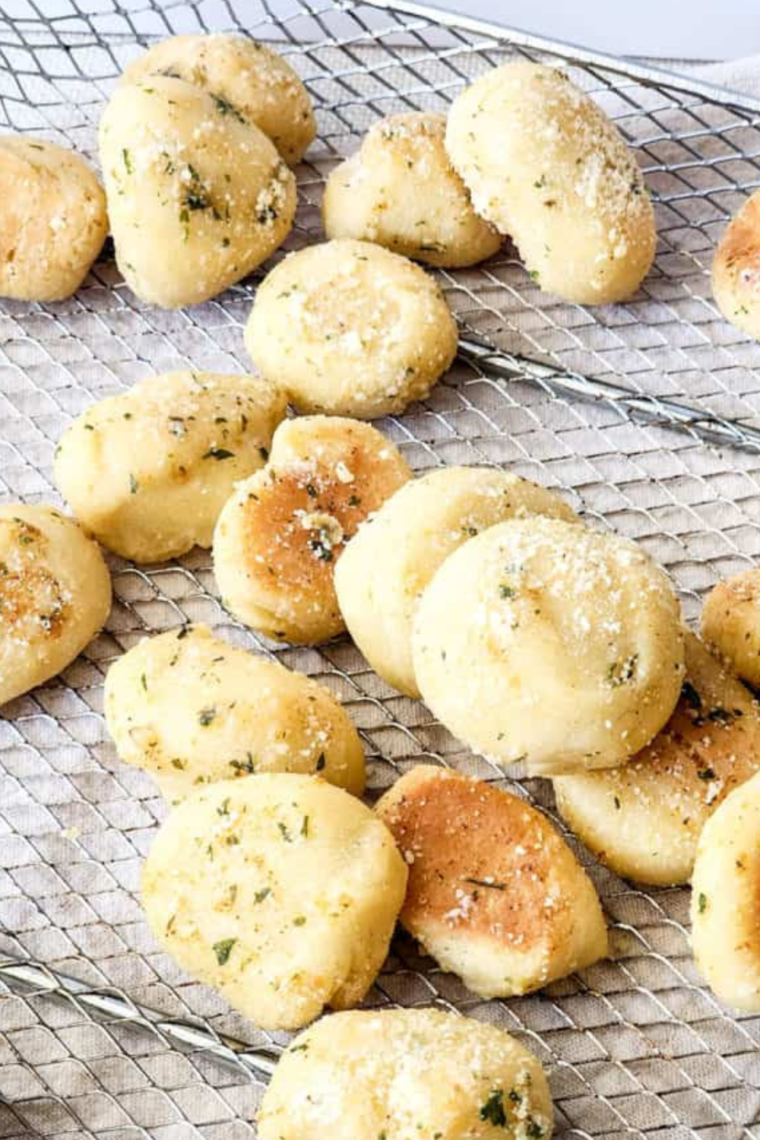 Close up of Domino’s Parmesan Bites