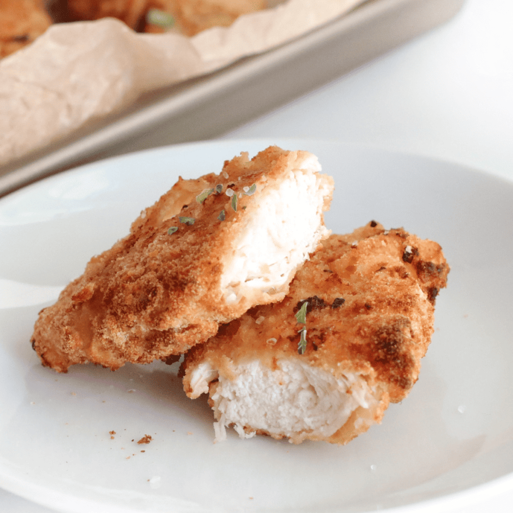 Air Fryer Cornbread Crusted Chicken Tenders