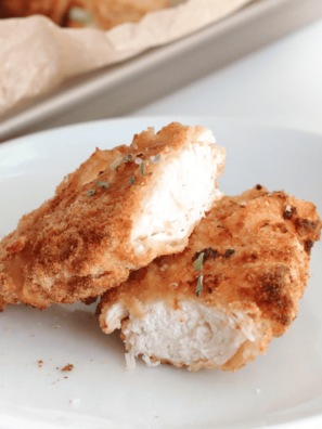Air Fryer Cornbread Crusted Chicken Tenders