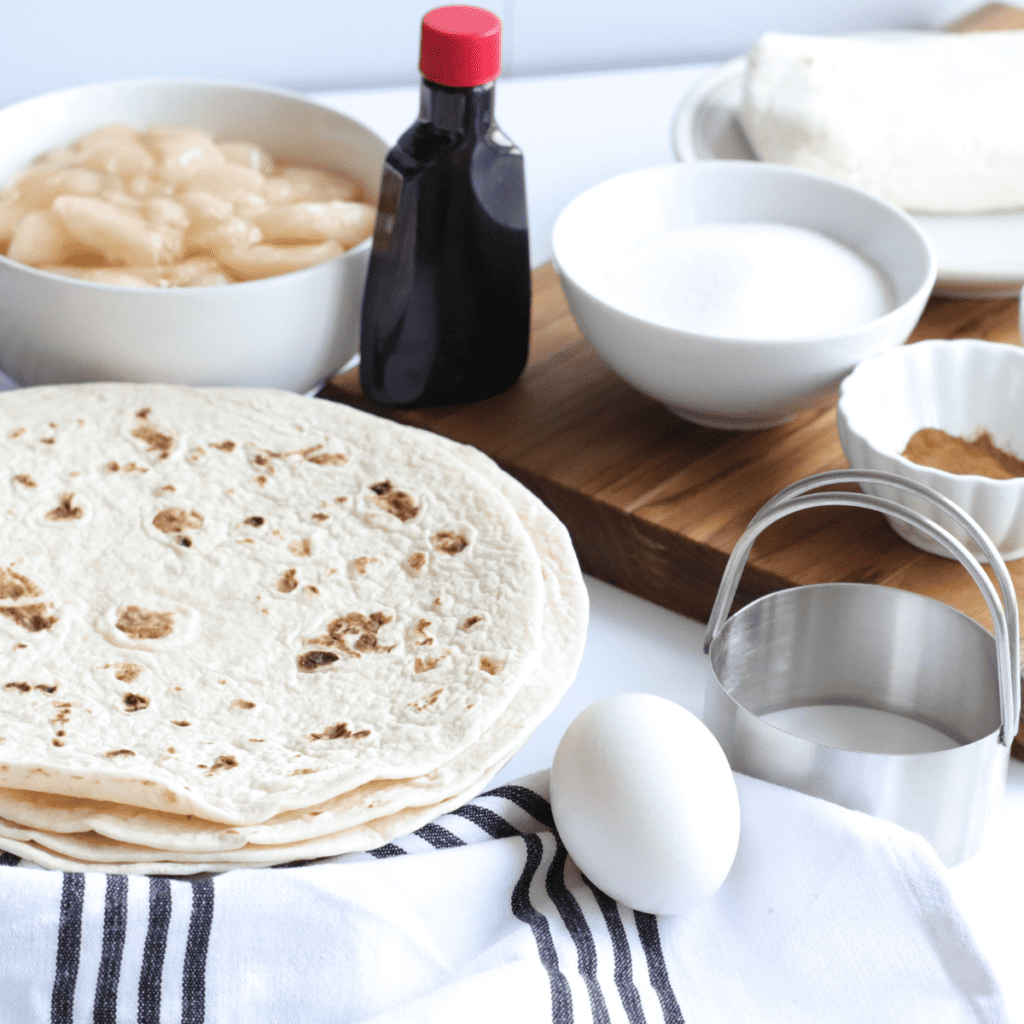 Ingredients Needed For Air Fryer Dessert Taco Shells