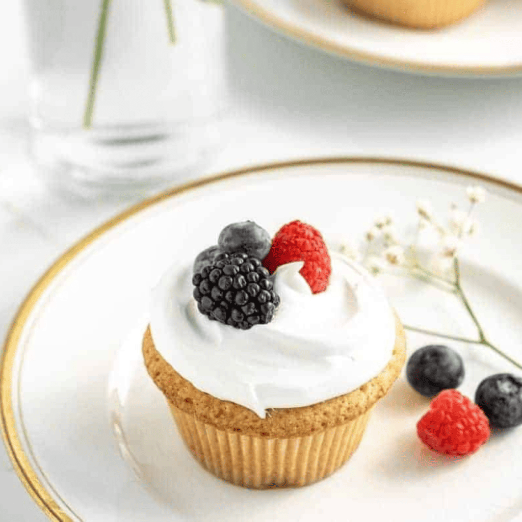 Air Fryer Pound Cake Cupcakes